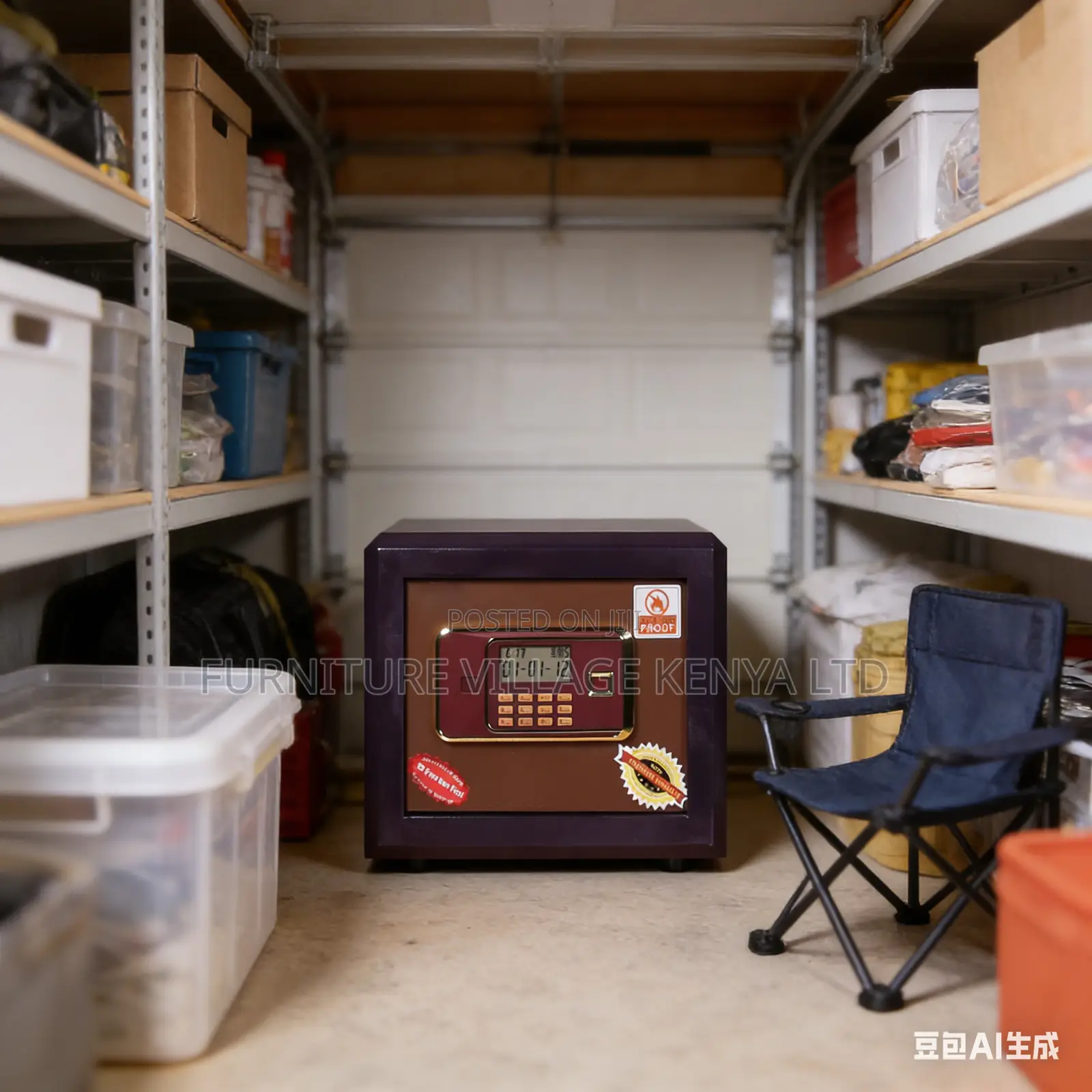 Fire-resistant Safe Box High Security Electronic Password