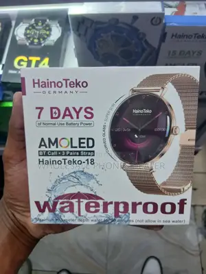 Haino Teko - 18, Amoled Screen, Bluetooth Calling Smartwatch