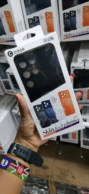 Lekevo Magnetic for Samsung Galaxy S24 Ultra Case-Black