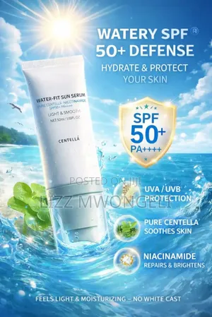 Lakerain Water-Fit Sunscreen With Pure Centella Nicotinamide