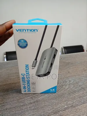 Vention Usbc Multifunction 4in1 Docking Station Usb C/Hdmi/Vga/Usb 3.0