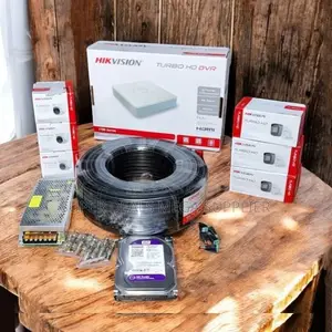 Multi User Access Hikvision 6 1080p 2mp CCTV Cameras Full System Kit