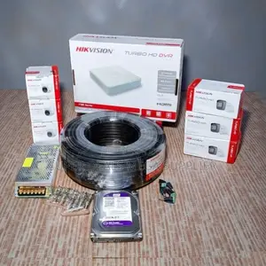 Auto Tracking Support Hikvision 6 1080p CCTV Cameras Full System Kit