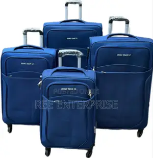 Managerial 4 in 1 Fabric Laxurious Suitcase Briefcase Travel Bag