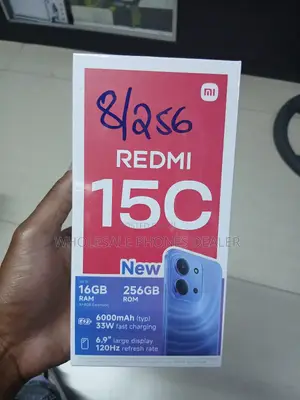 New Xiaomi Redmi 15C 4G 256 GB Black