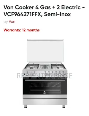Von 60*90 4+2 Standing Cooker