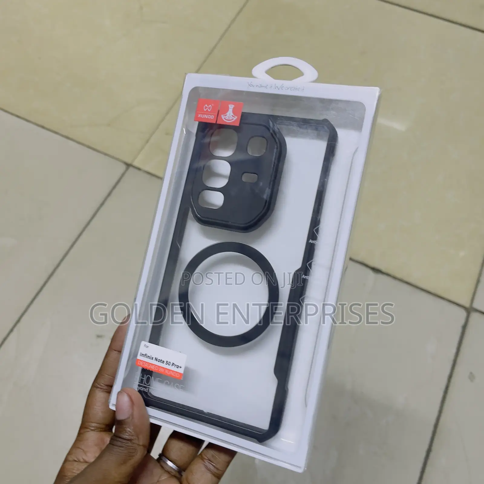 Infinix Note 50 Pro+ Xundo Clear Case Cover