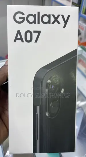 New Samsung Galaxy A07 128 GB Black