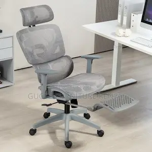 Orthopedic Office Chair With Footrest
