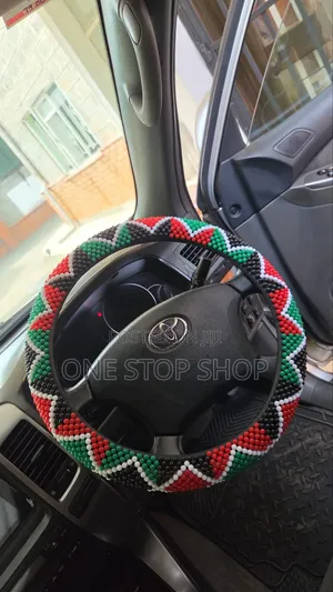 Hand Made Nonslip Beaded Steering Wheel Cover