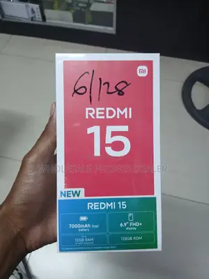 New Xiaomi Redmi 15 128 GB Black