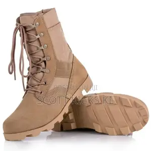 Siwar High-Top Military Boots 'Brown'