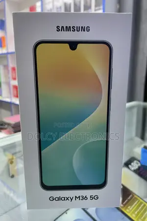 New Samsung Galaxy M36 5G 128 GB Gray