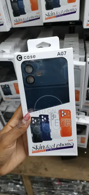 Xunxs Samsung Galaxy A07 Magsafe Tpu Hybrid Pc Phone Case-Blue