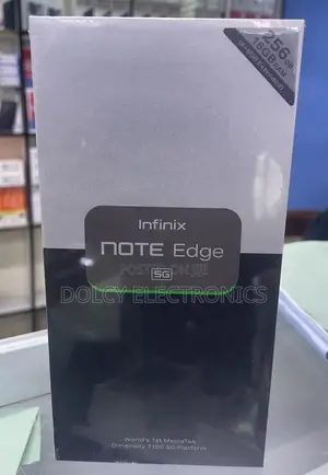 New Infinix Note Edge 256 GB Black