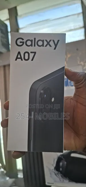 New Samsung Galaxy A07 4G 256 GB Black
