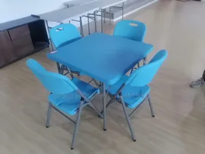 Blue Foldable Chair