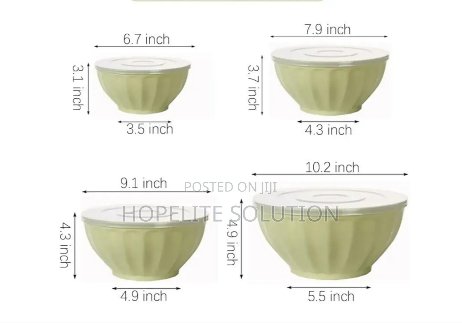 4 in 1 Salad /Storage Bowls Set