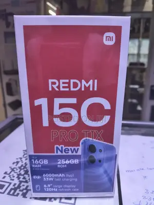 New Xiaomi Redmi 15C 4G 256 GB Red