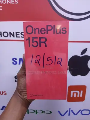New OnePlus 15R 512 GB Black