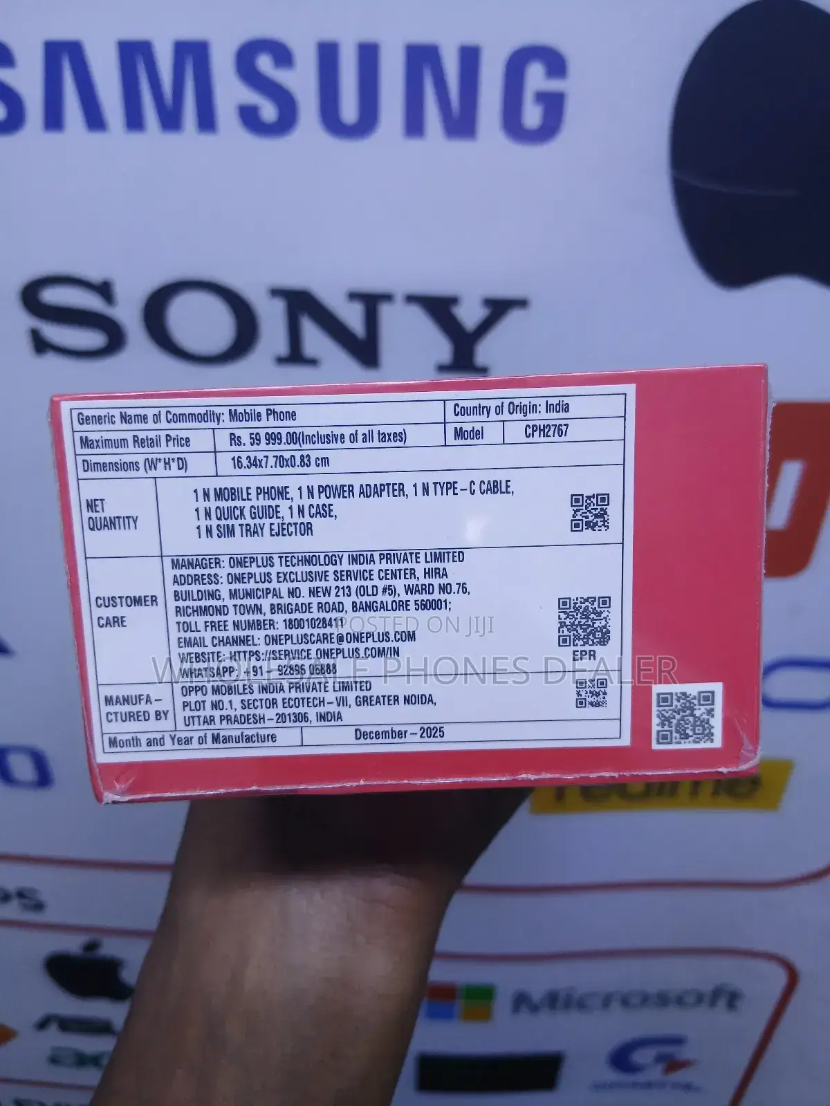 New OnePlus 15R 512 GB Black
