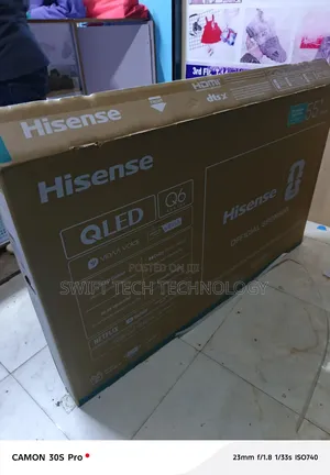 Hisense 50 Qled Q6 Framless