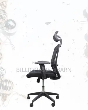 Ergonomic Mesh Task Chair • All-Day Comfort, Nylon Base Stability