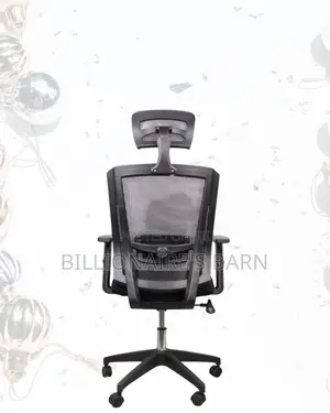 Ergonomic Mesh Task Chair • All-Day Comfort, Nylon Base Stability
