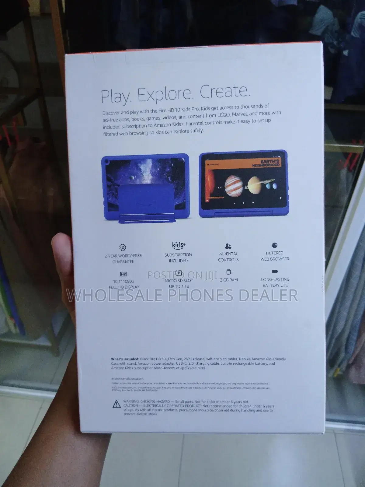 New Amazon Fire HD 10 Kids Pro 32 GB Blue