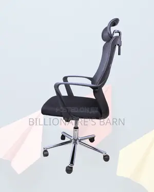 High-Back Mesh Task Chair for Work | Space-Saving Fit