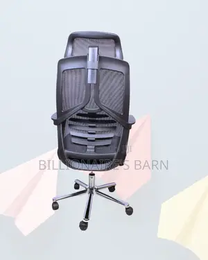 High-Back Mesh Task Chair for Work | Space-Saving Fit