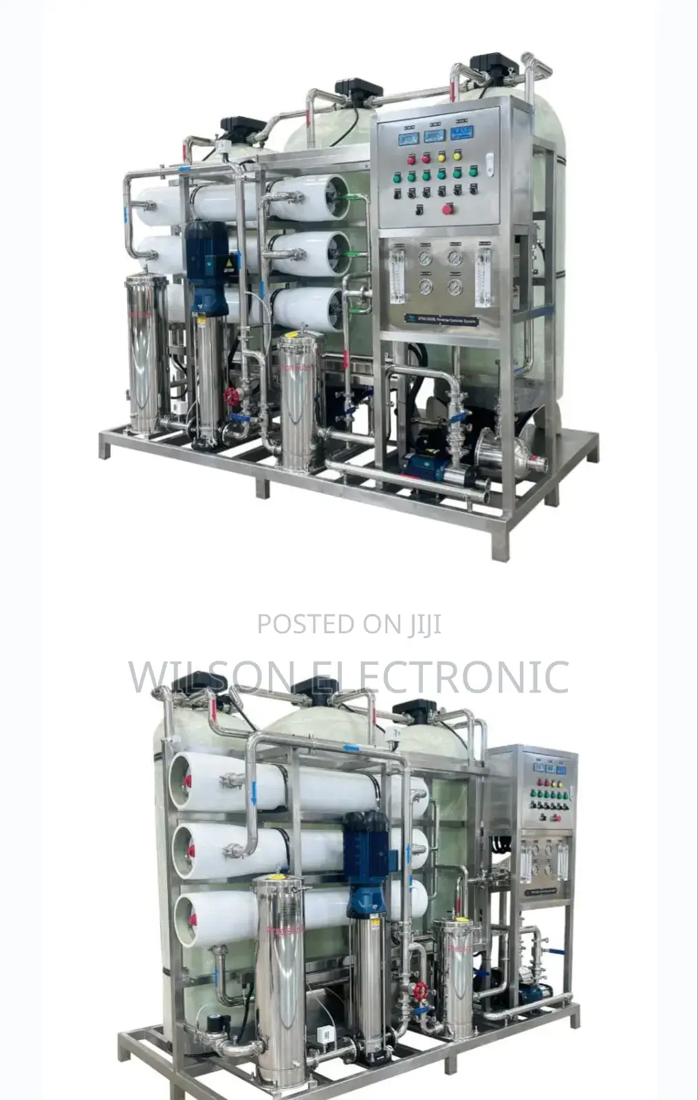 Reverse Osmosis Automatic Water Purifier System. 3000lph