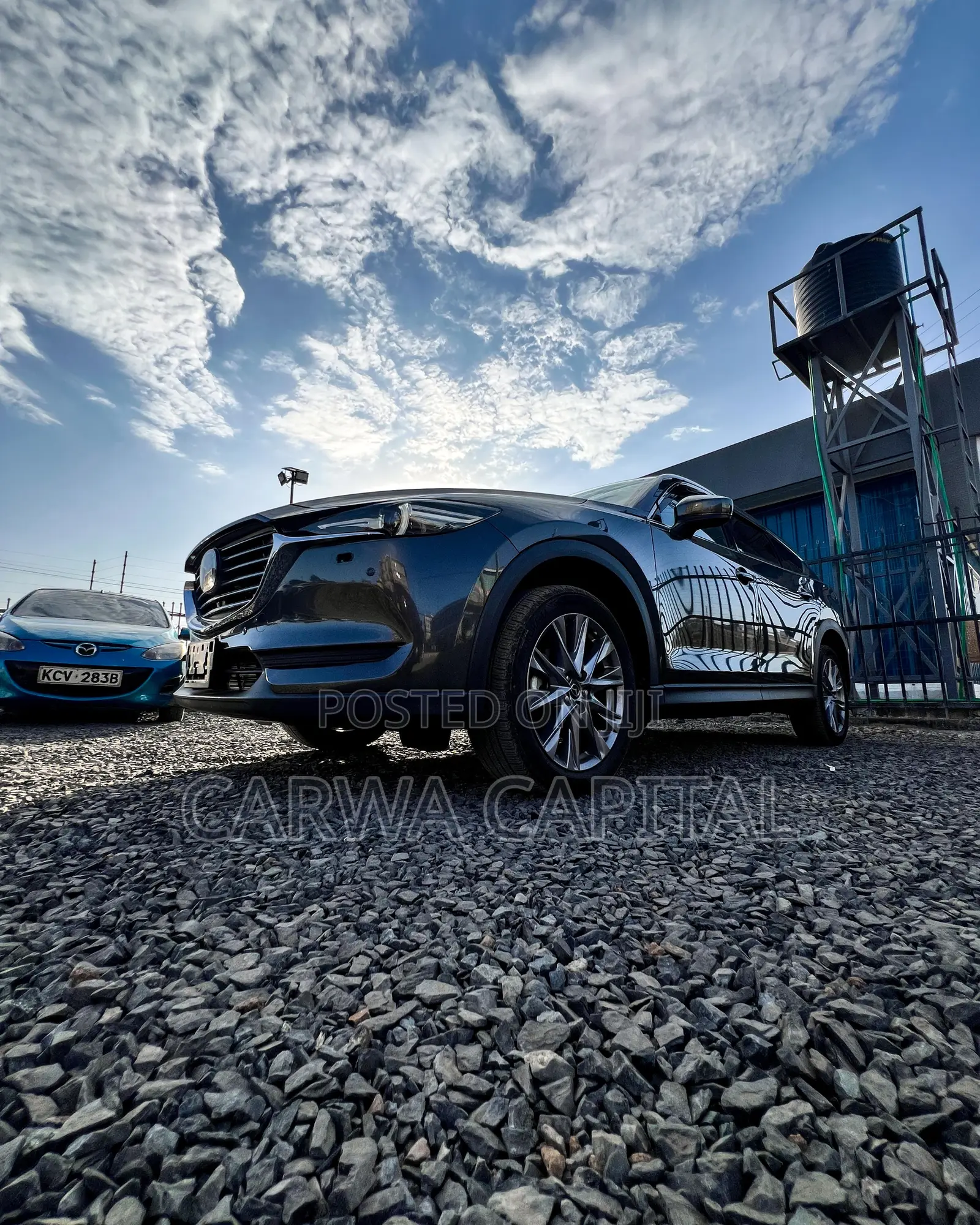 Mazda CX-8 2018 Gray