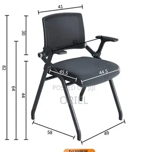 Office Chair; Foldable Study Office Chair for Home Workspace