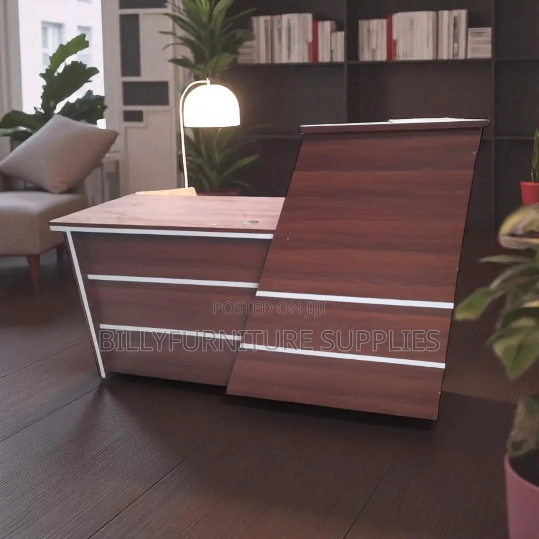 Crown Reception Desk With Contemporary Design