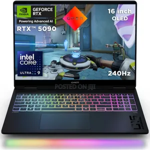 New Laptop HP Omen Max 16 64GB Intel Core Ultra 9 SSD 2T