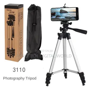 Extendable Aluminum Tripod Stand for Phone and Camera