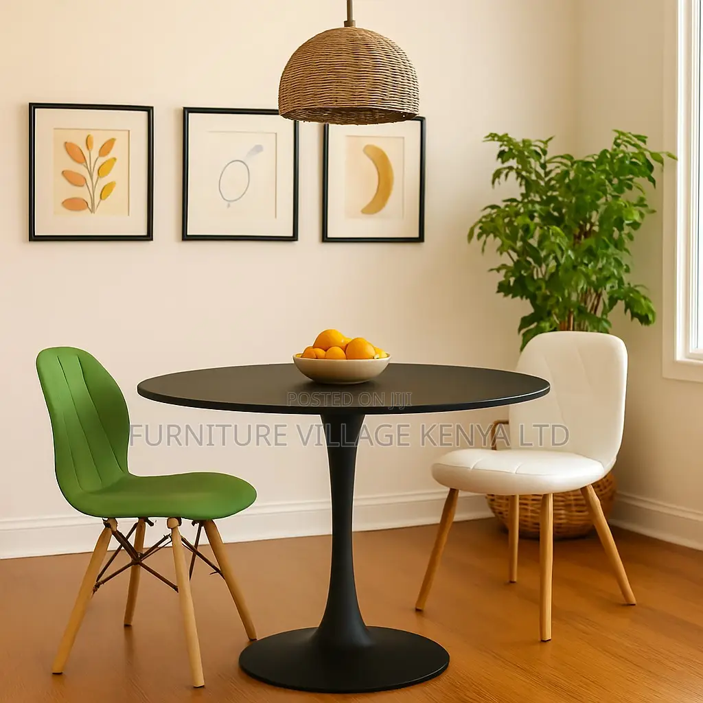 Dining Table; Round Eames Dining Table