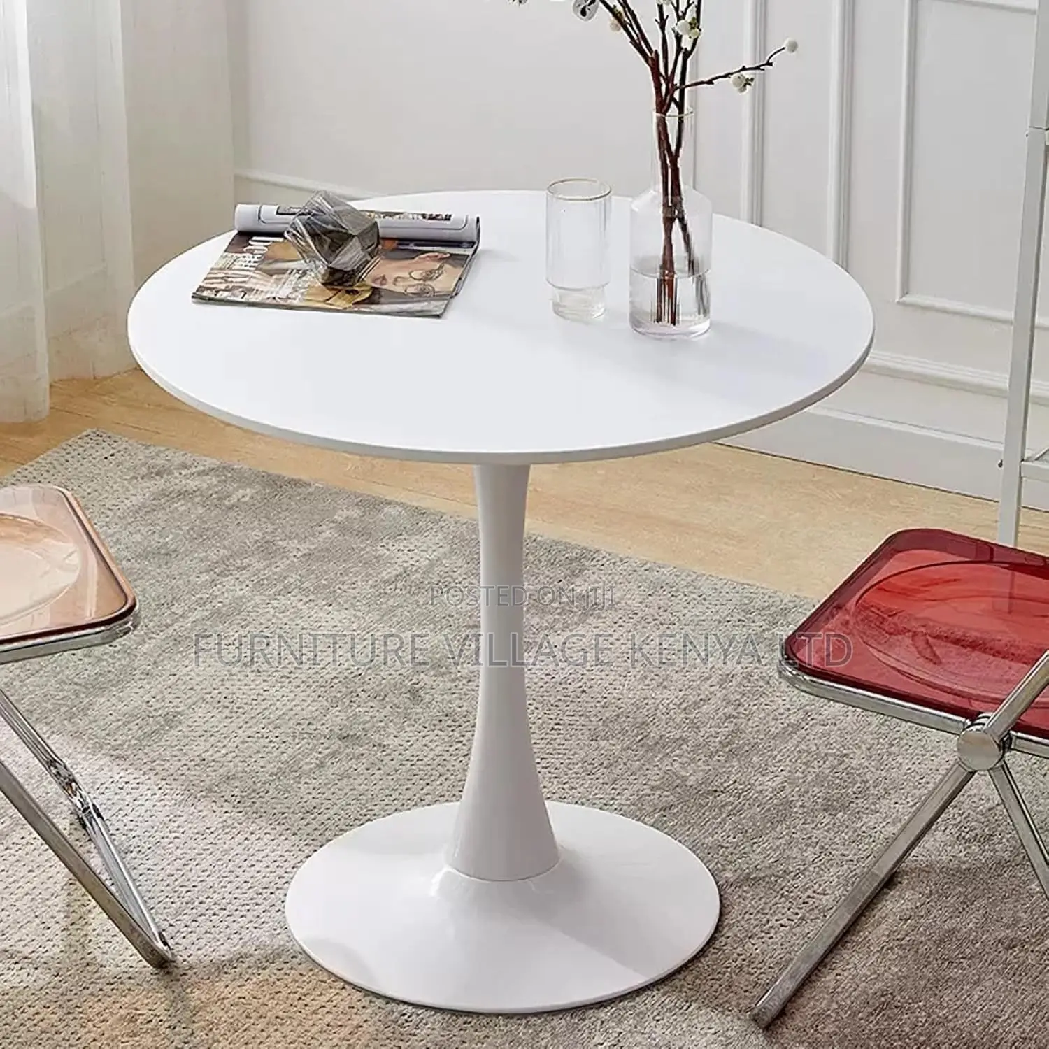 Dining Table; Round Eames Dining Table