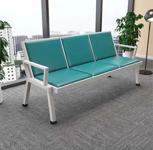 Waiting Bench 3-link Padded Reception Bench