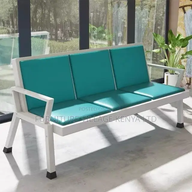 Waiting Bench 3-link Padded Reception Bench
