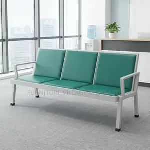 Waiting Bench 3-link Padded Reception Bench