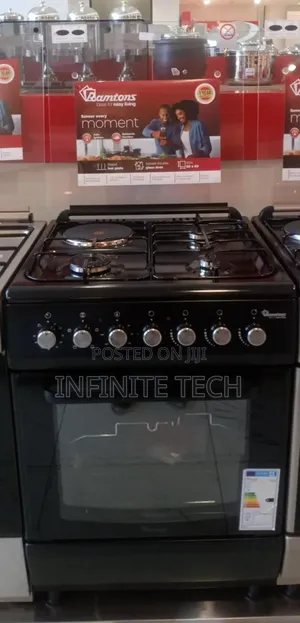 Ramtons (Rc-807) 3g+1e 60x60 Black Cooker