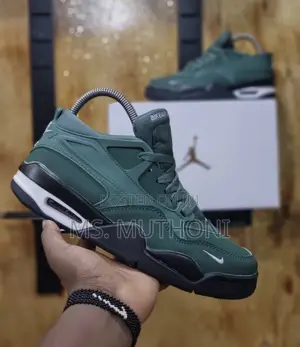 Nigel Sylvester X Air Jordan 4 Rm Sp "Pro Green/ Firewood Orange 49-46