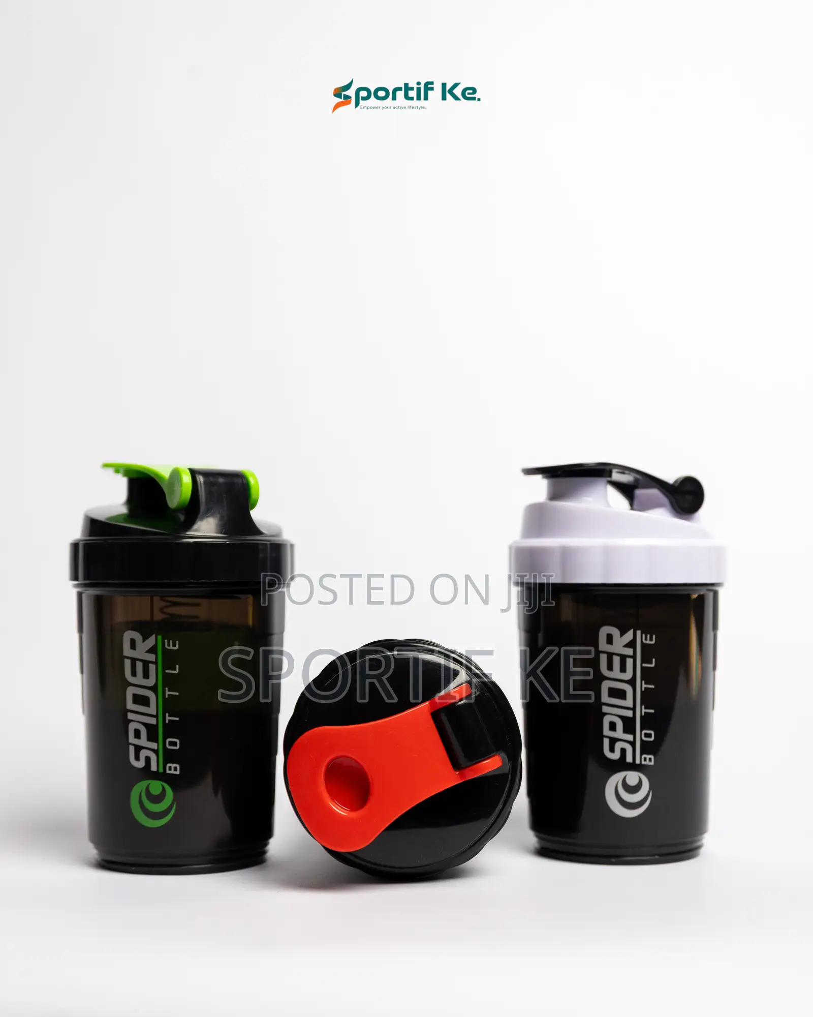 500ml Plastic Protein Shaker Bottle 3-layer
