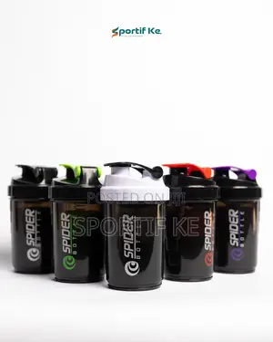 500ml Plastic Protein Shaker Bottle 3-layer