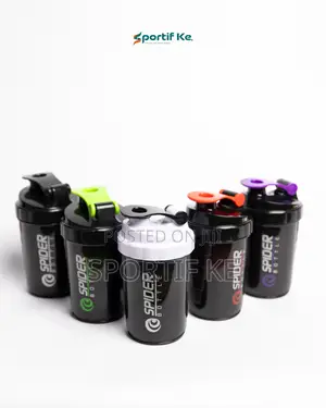 500ml Plastic Protein Shaker Bottle 3-layer