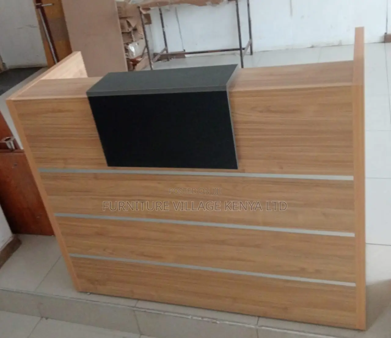Reception Desk; Modern 1.2m Reception Desk
