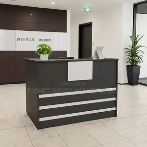 Reception Desk; Modern 1.2m Reception Desk