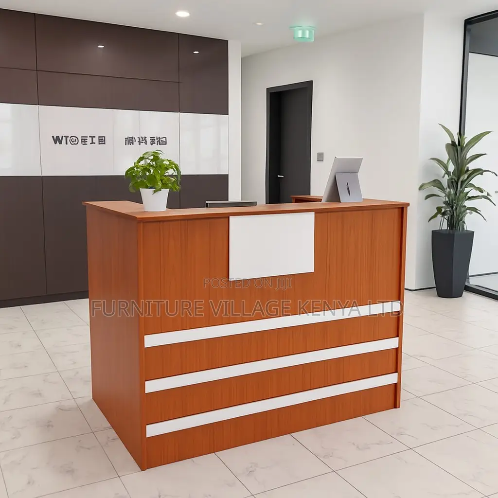 Reception Desk; Modern 1.2m Reception Desk